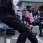 مسابقه تعویض صندلی اداری در ژاپن