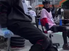 مسابقه تعویض صندلی اداری در ژاپن 8 مسابقه تعویض صندلی اداری در ژاپن