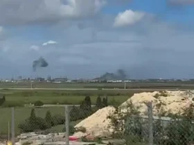 منطقه صنعتی حیفا پس از اصابت موشک 8 منطقه صنعتی حیفا پس از اصابت موشک