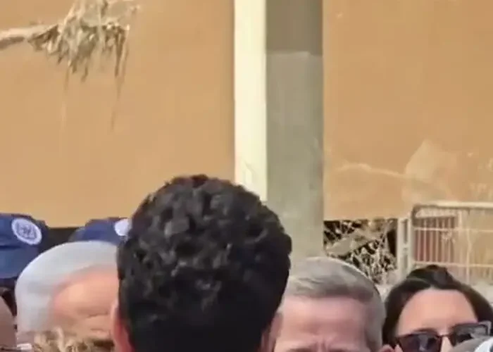 نتانیاهو و اسموتریچ در محل موشک ایران