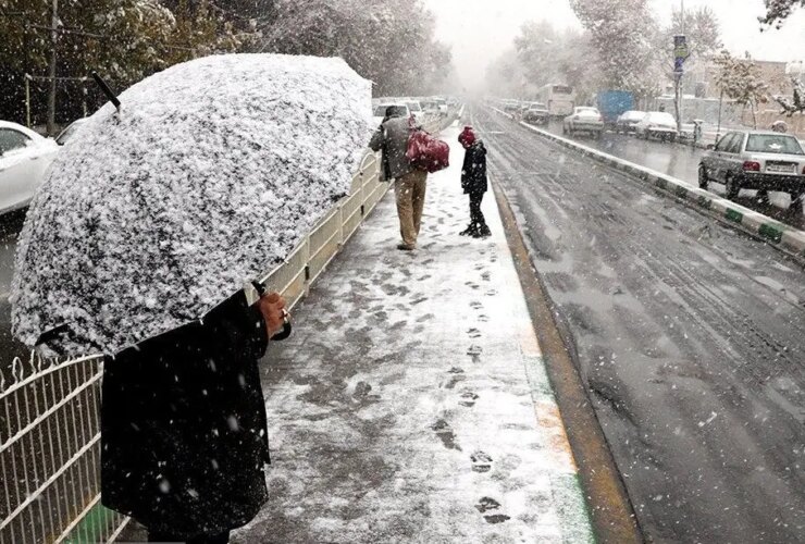 ورود سامانه جدید بارشی به کشور/این استان ها باید منتظر بارش برف و باران باشند