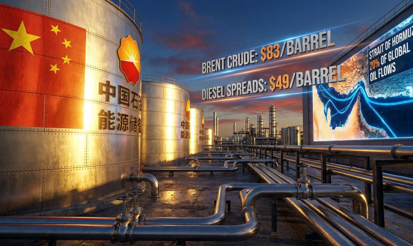 چین صادرات بنزین را متوقف کرد