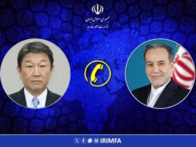 گفتگوی تلفنی وزرای خارجه جمهوری اسلامی ایران و ژاپن/ وضعیت بحرانی تنگه هرمز نیز ناشی از حمله نظامی آمریکا و اسرائیل است.