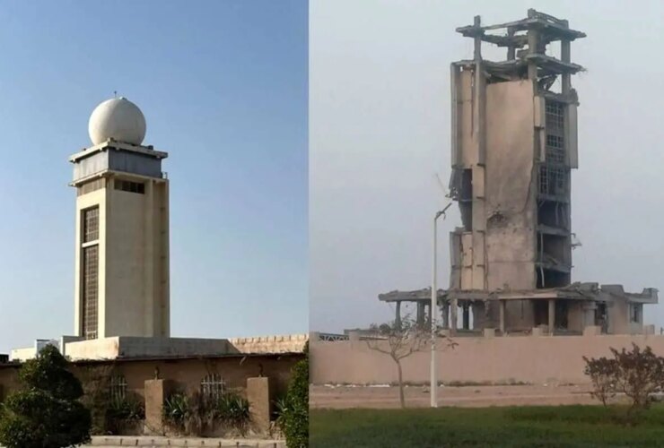 آمریکا و اسرائیل بار دیگر به تاسیسات هواشناسی بوشهر حمله کردند