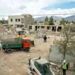 (عکس) جزئیات خسارات حمله به شهرک های استان مرکزی