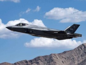 جنگنده اف-35 در نوادا سقوط کرد