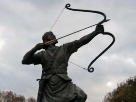 آرش کمانگیر در حاشیه مراسم روز جمهوری اسلامی