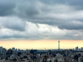 آب و هوای فرودین 13; نیمه ابری، باد و باران