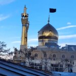 مزار شهید موسوی در قبر حضرت معصومه (س)