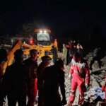 حمله هوایی به یک منطقه مسکونی در تهران