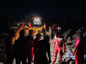 حمله هوایی به یک منطقه مسکونی در تهران