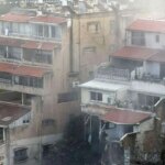 تصاویر خانه ای در حیفا پس از حمله موشکی ایران