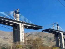 بررسی فنی ستون های پل کرج