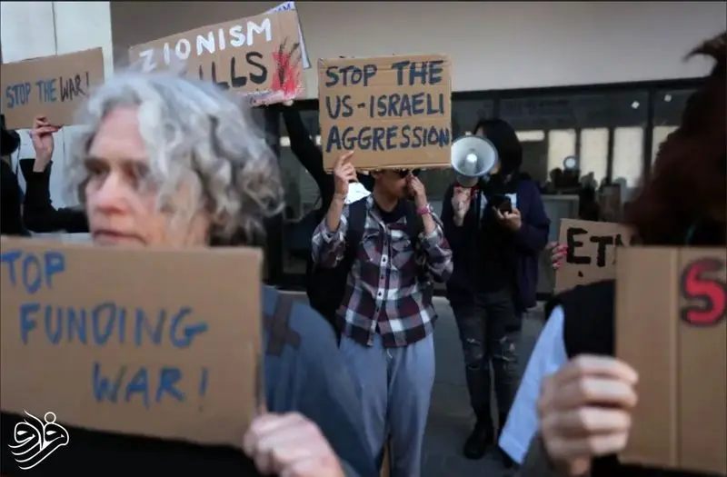 تظاهرات علیه جنگ در تل آویو