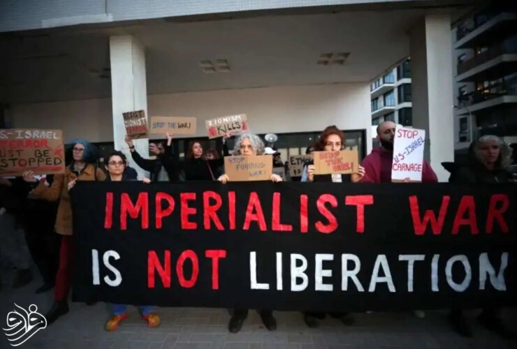 تصاویر; تظاهرات علیه جنگ در تل آویو 21 تصاویر; تظاهرات علیه جنگ در تل آویو