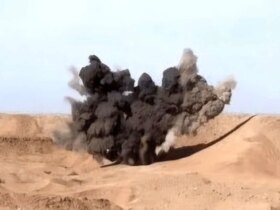 آغاز عملیات انهدام کنترل شده مهمات غیرکاربردی در خمین 9 آغاز عملیات انهدام کنترل شده مهمات غیرکاربردی در خمین