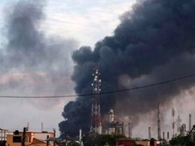 انفجار در پالایشگاه لاوان