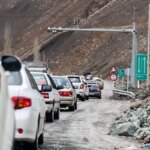 ترافیک در جاده چالوس و هراز سنگین است