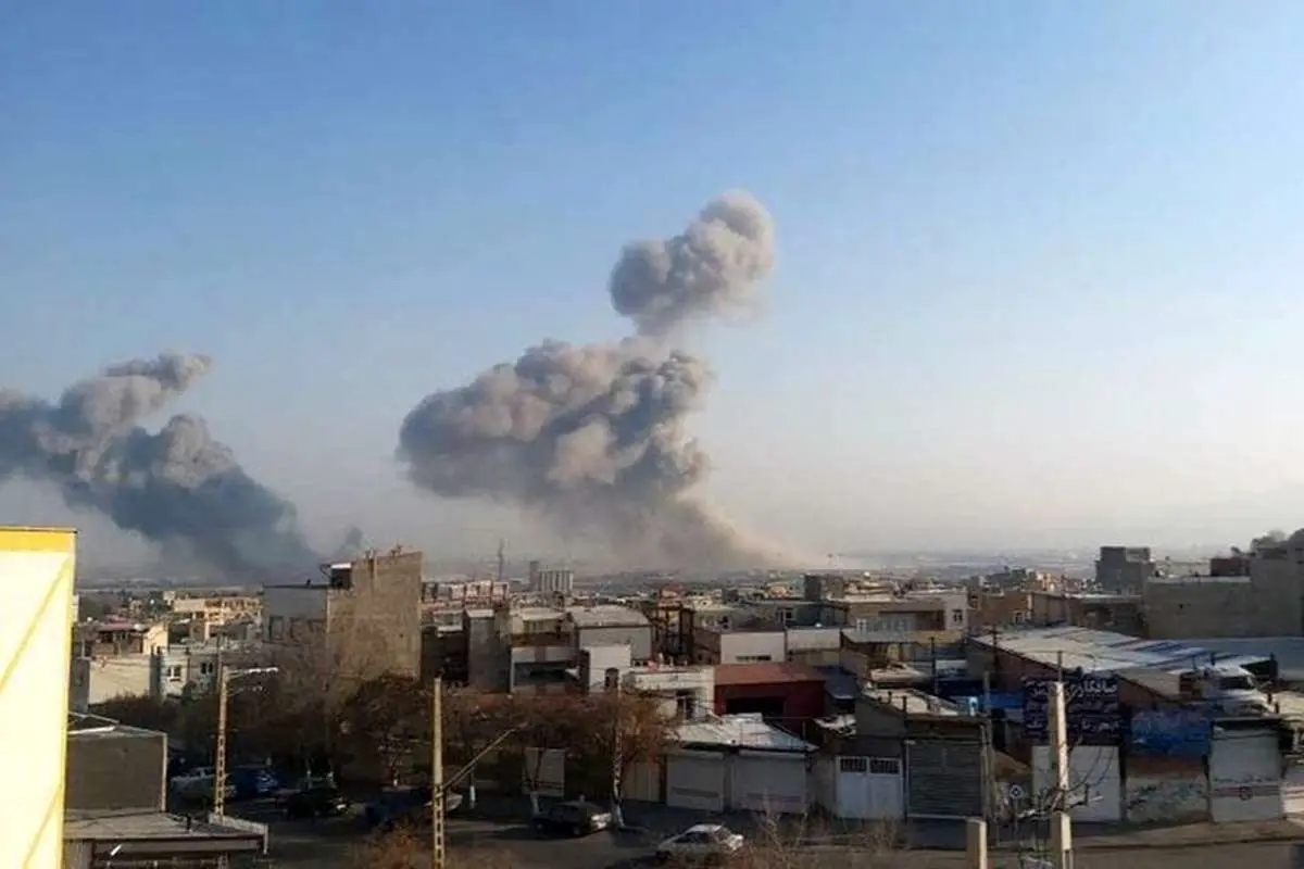 انفجار مهمات کنترل شده در قشم