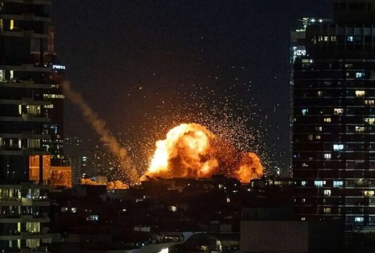 اسرائیل به مناطق زیادی در جنوب لبنان حمله کرد