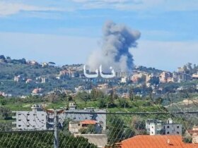 عکس هایی از حمله امروز اسرائیل به لبنان 17 حمله به جنوب لبنان