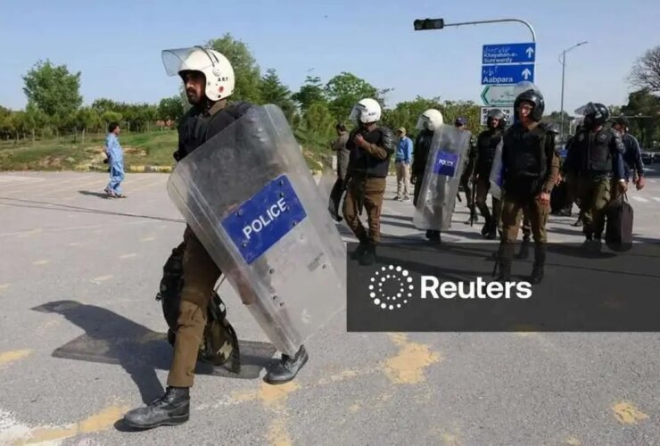 عکس رویترز از آمادگی اسلام آباد برای مذاکرات