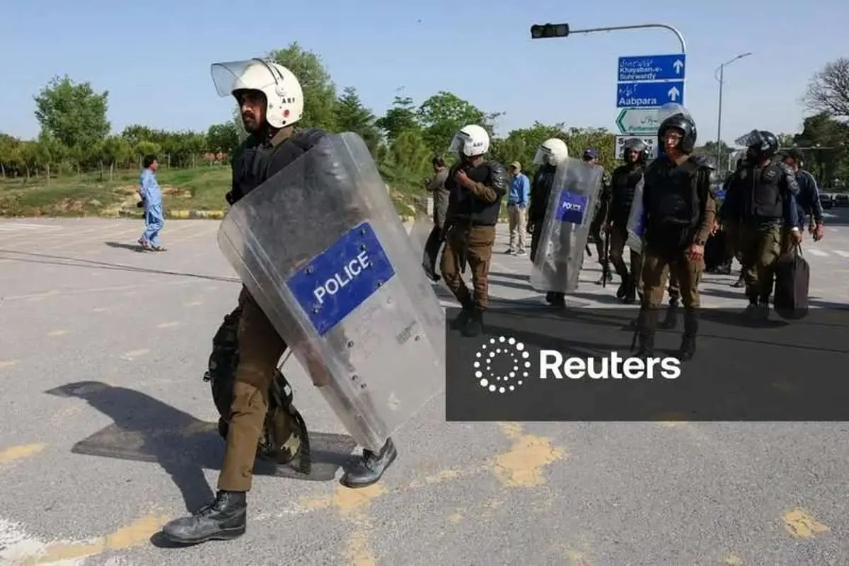 عکس رویترز از آمادگی اسلام آباد برای مذاکرات