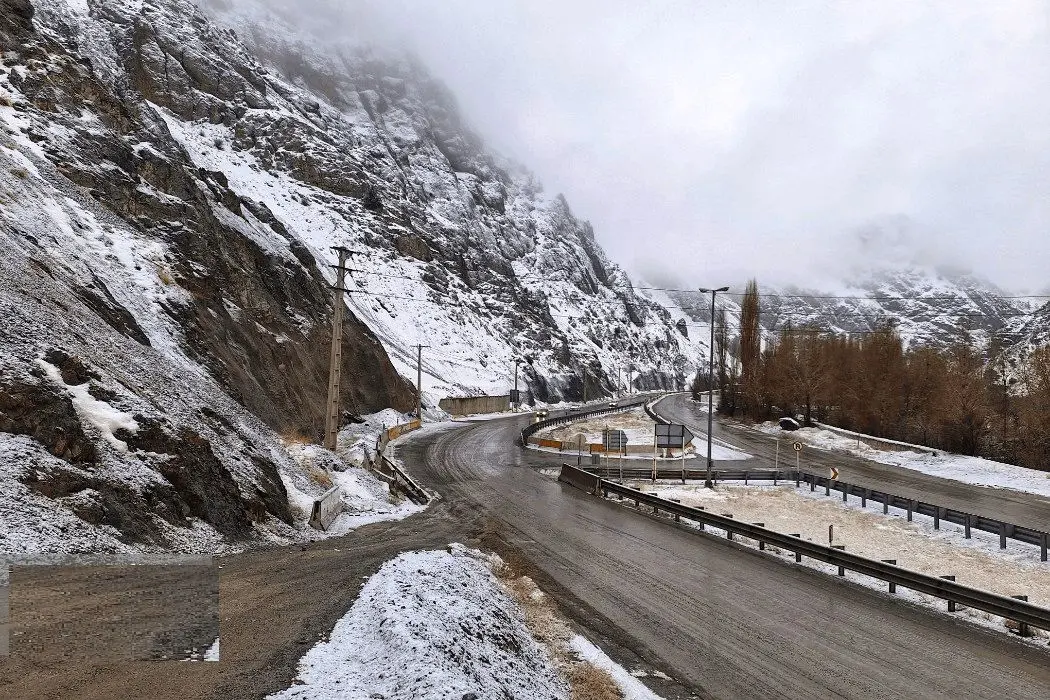 جاده چالوس یک طرفه شد