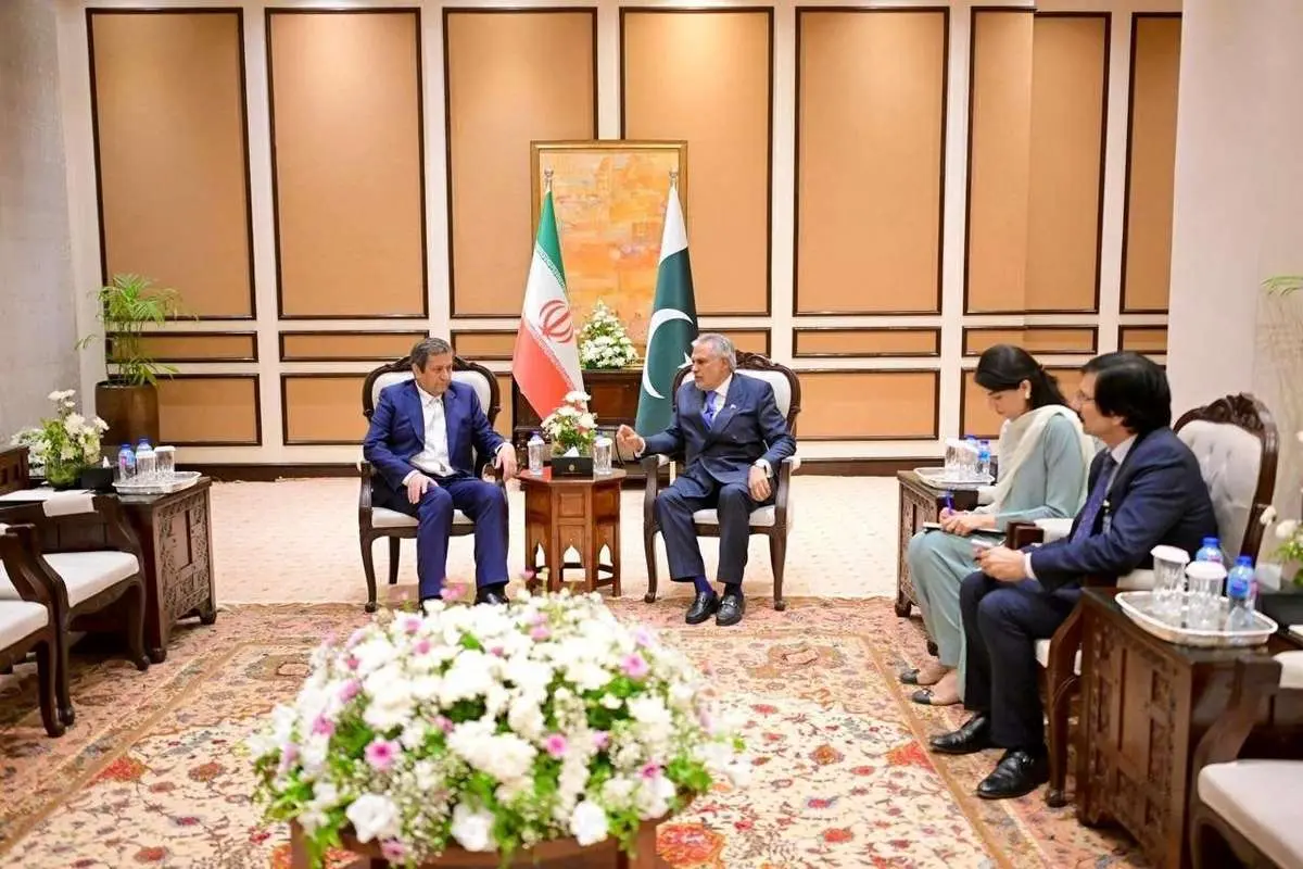 دیدار همتی با وزیر خارجه پاکستان 1 دیدار همتی با وزیر خارجه پاکستان