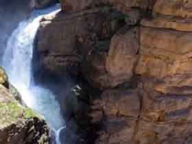 تصاویر; آبشار کرودیت در اوج بهار