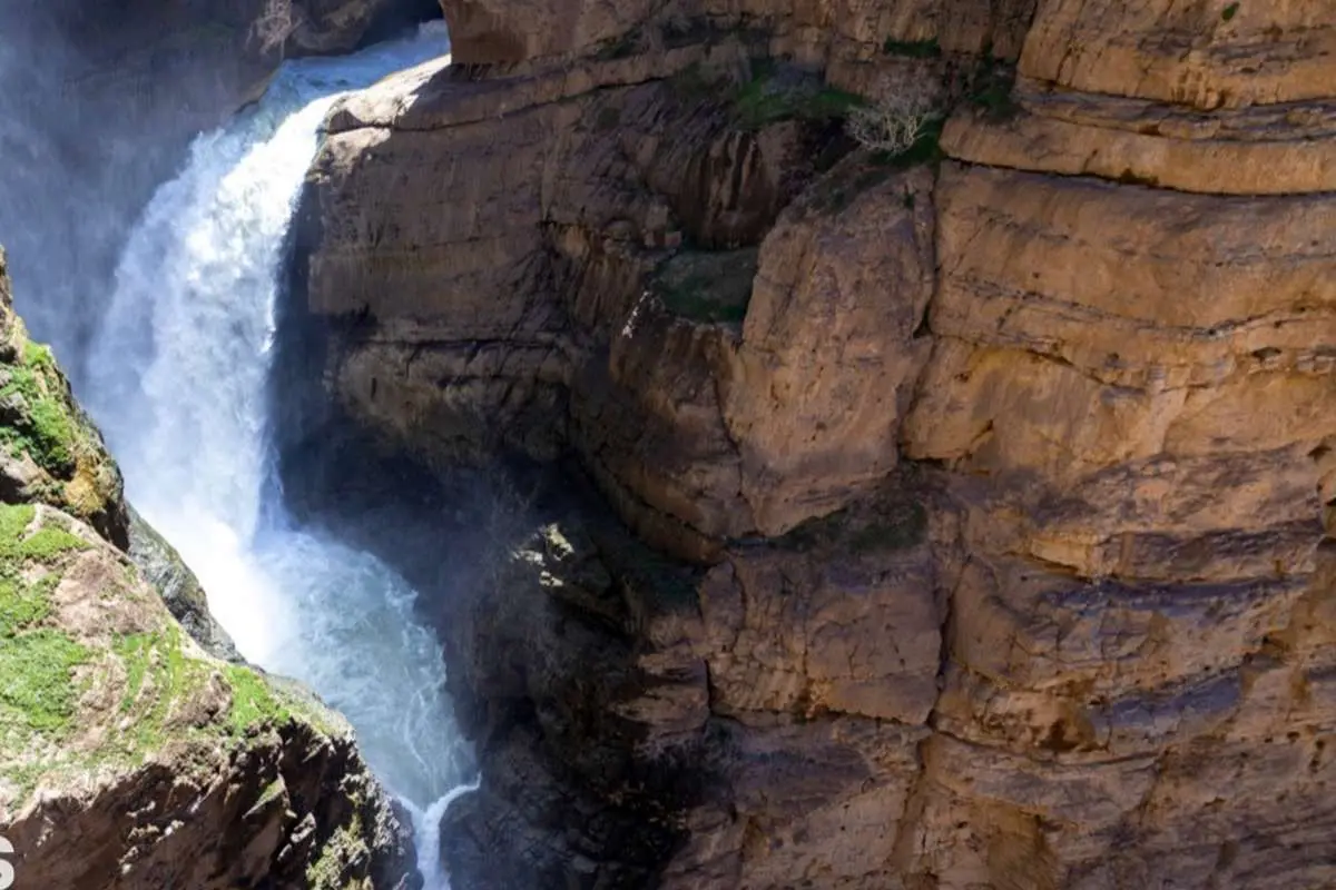 تصاویر; آبشار کرودیت در اوج بهار