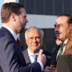 تصاویری از خروج جی دی ونس معاون رئیس جمهور ترامپ از اسلام آباد