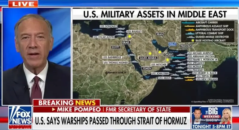 دیدگاه فاکس نیوز از آخرین افزایش ناوگان دریایی آمریکا در خاورمیانه 4 ناوگان آمریکا در این منطقه