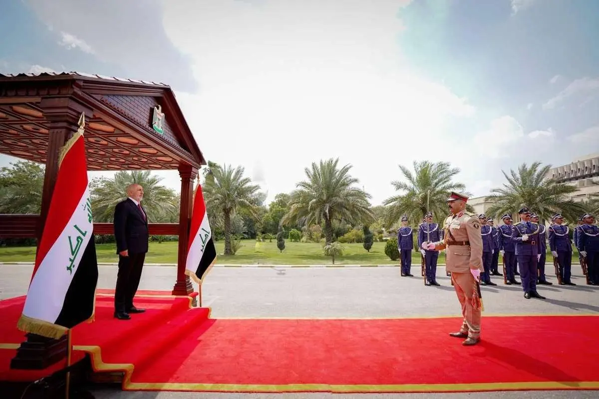 نزار امید در مراسم پردیس ریاست جمهوری