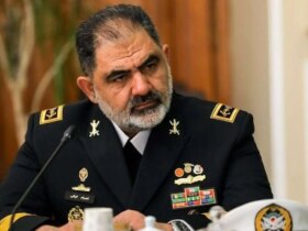 دریاسالار ایرانی: تهدیدهای ترامپ خنده دار است