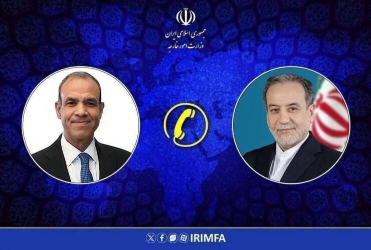 گفتگوی تلفنی وزرای خارجه ایران و مصر