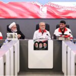 تصاویر: پزشکان با لباس هلال احمر