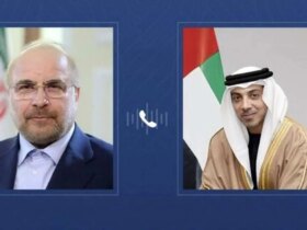 دیدار معاون رئیس جمهور امارات با قالیباف