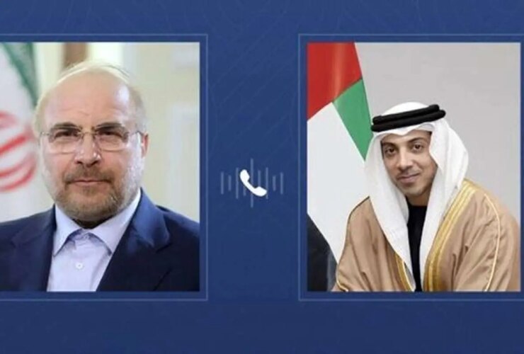 دیدار معاون رئیس جمهور امارات با قالیباف