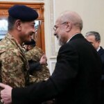 دیدار فرمانده ارتش پاکستان با قالیباف