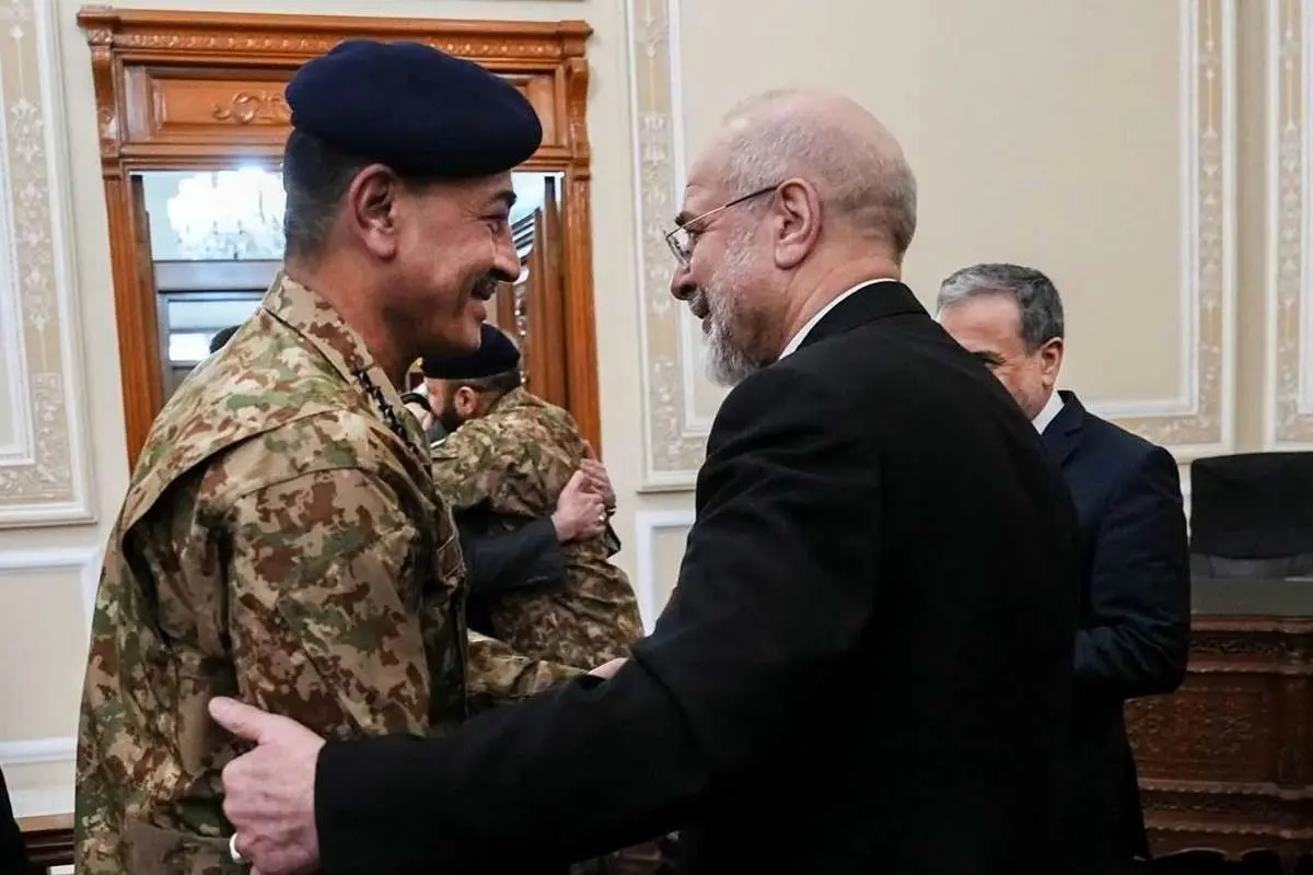 دیدار فرمانده ارتش پاکستان با قالیباف 1 دیدار فرمانده ارتش پاکستان با قالیباف