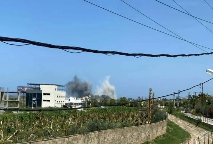 اسرائیل به دو نقطه در جنوب لبنان حمله کرد