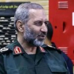 عکس سردار سید مجید موسوی در کنار رهبر شهید انقلاب