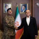 دیدار مسعود بیزیکیان با فرمانده ارتش پاکستان
