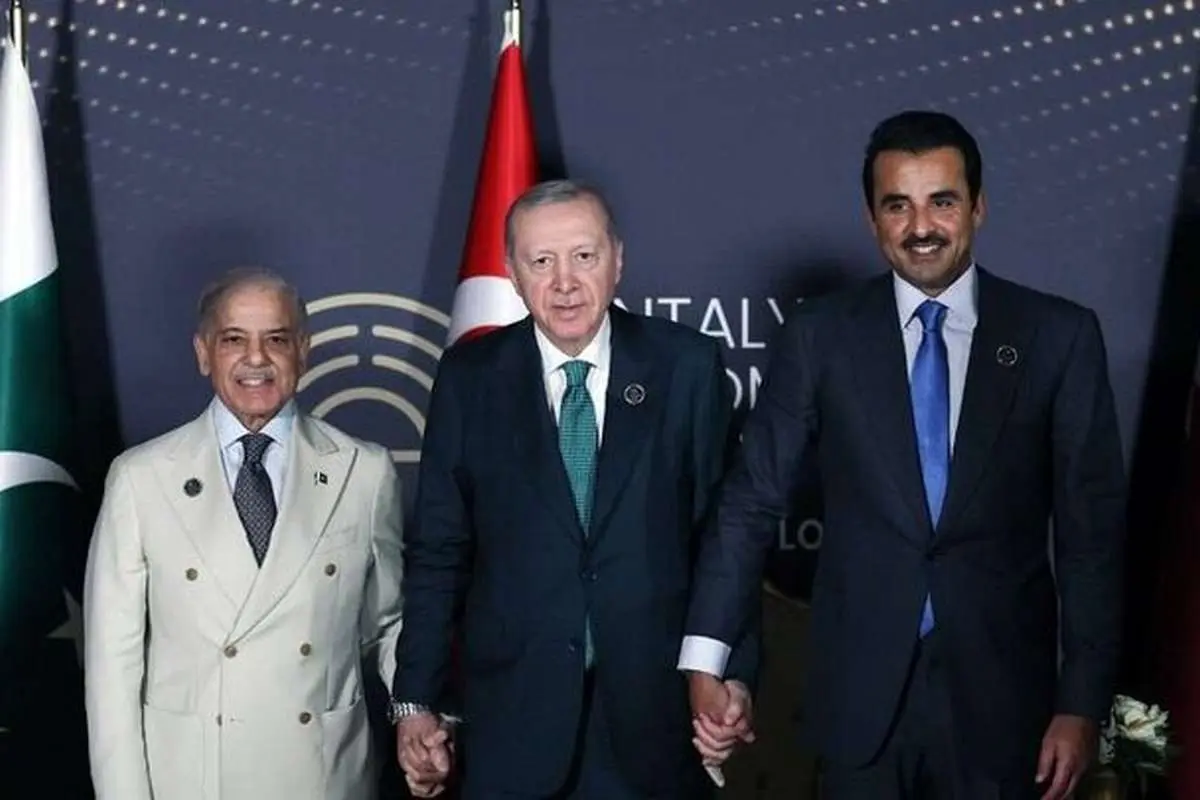 نشست سه جانبه سران قطر، ترکیه و پاکستان در آنتالیا