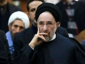 اولین عکس سید محمد خاتمی بعد از جنگ / زنگنه و جهانگیری هم بودند