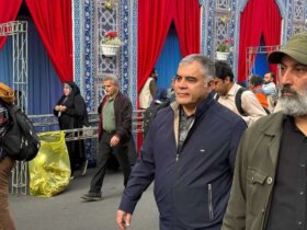 تصاویر; با حضور امام رضا وزیر نفت