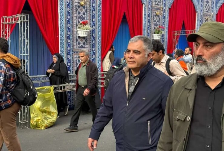 تصاویر; با حضور امام رضا وزیر نفت
