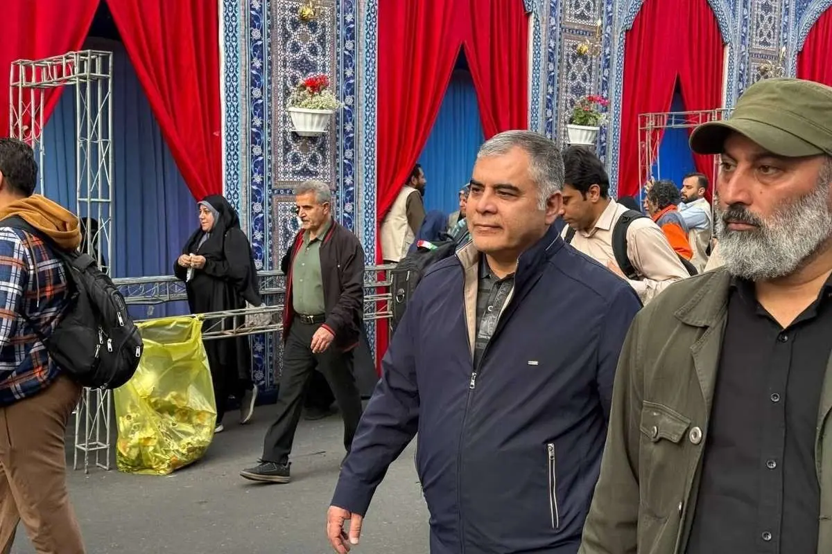 تصاویر; با حضور امام رضا وزیر نفت