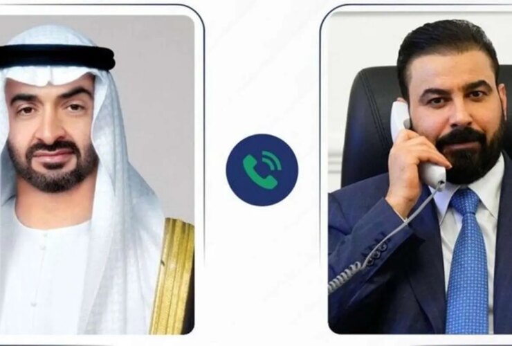 مکالمه تلفنی بن زاید و الزیدی
